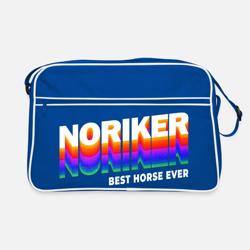 Noriker Pferde Design / Geschenkidee Retro Tasche