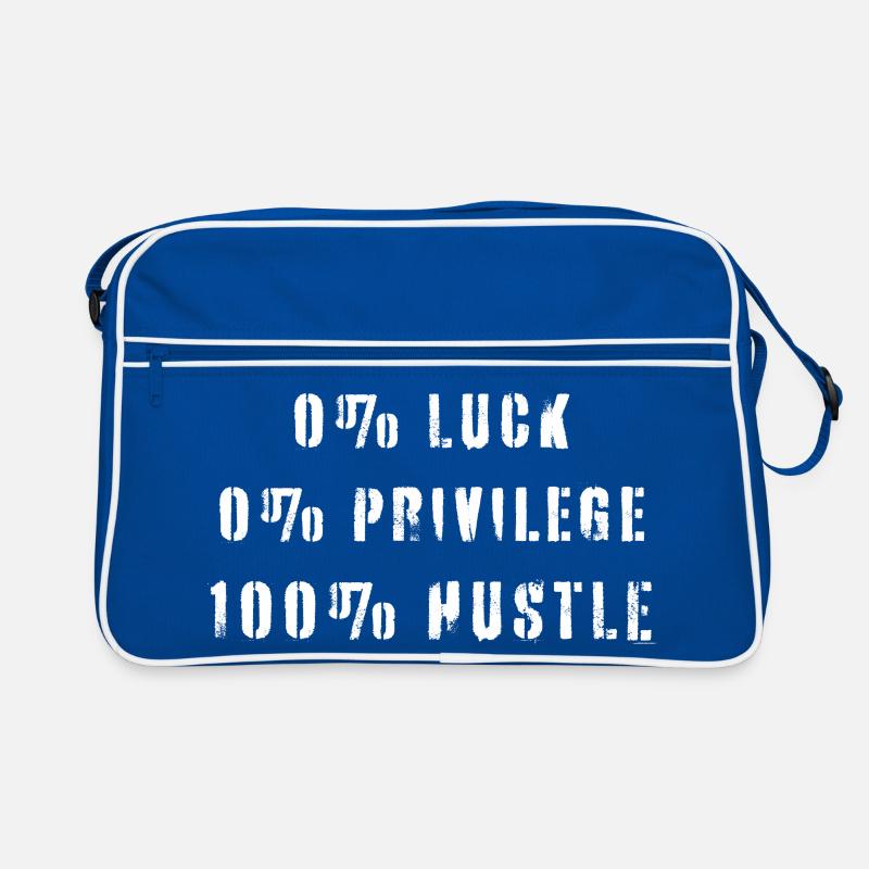 Citation de l’agitation Pas de chance Privilège Sac Retro