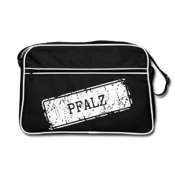 Fascination Palatinat Vin Pays Design - Sac Retro - noir/blanc - Devant