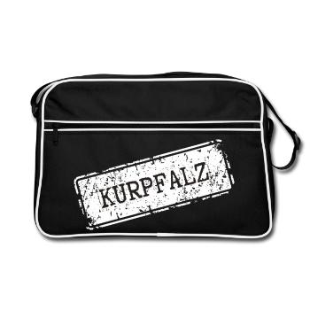 Conception d'impression sous licence Kurrhatz - Sac Retro - noir/blanc - Devant