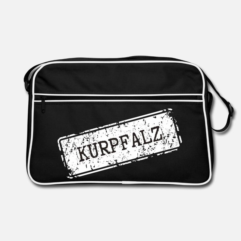 Conception d'impression sous licence Kurrhatz - Sac Retro - noir/blanc