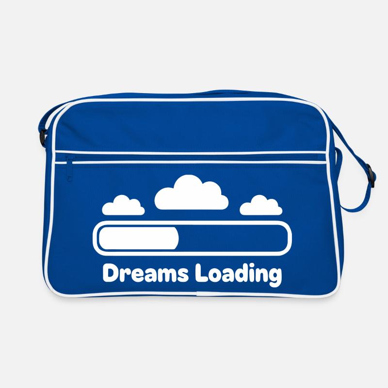 Dreams Loading Cloud Progress Retro Bag