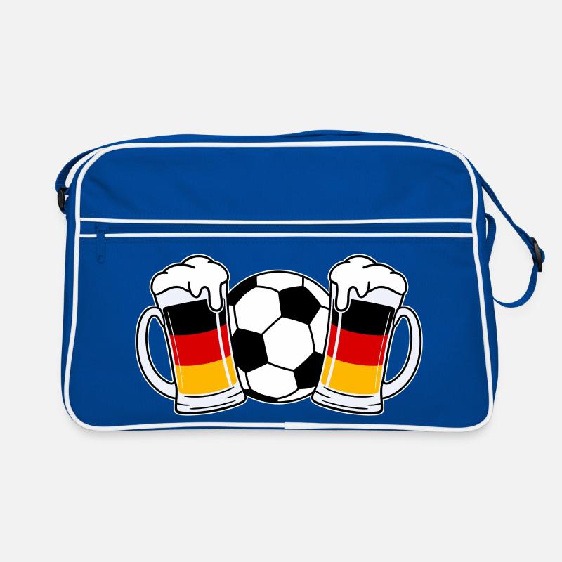 Fussball Deutschland Bier Retro Tasche