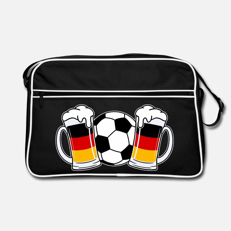 Fussball Deutschland Bier Retro Tasche