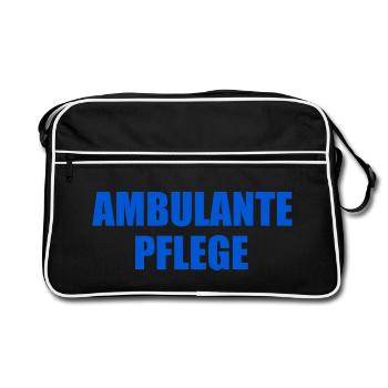 Outpatient care - Retro Bag - black/white - Front