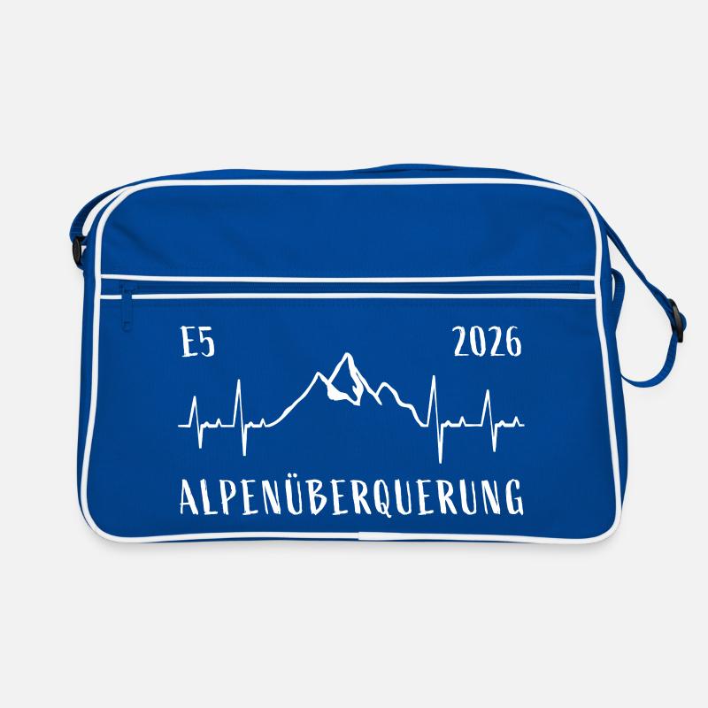 Alpenüberquerung E5 2026 Retro Tasche