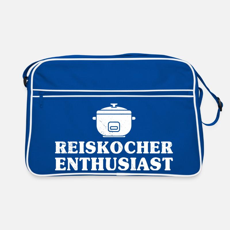 Cooking Rice Cooker ENTHUSIAST Fun Retro Bag