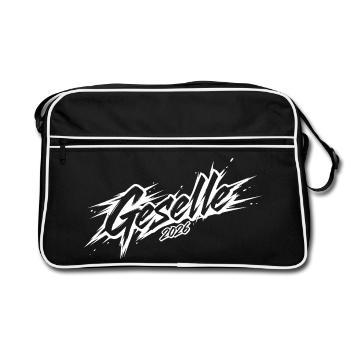 Journeyman 2026 - Retro Bag - black/white - Front