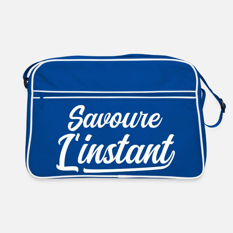 Savoure l'instant Sac Retro