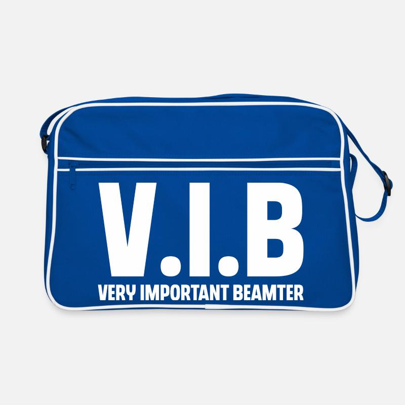 Beamter Retro Tasche