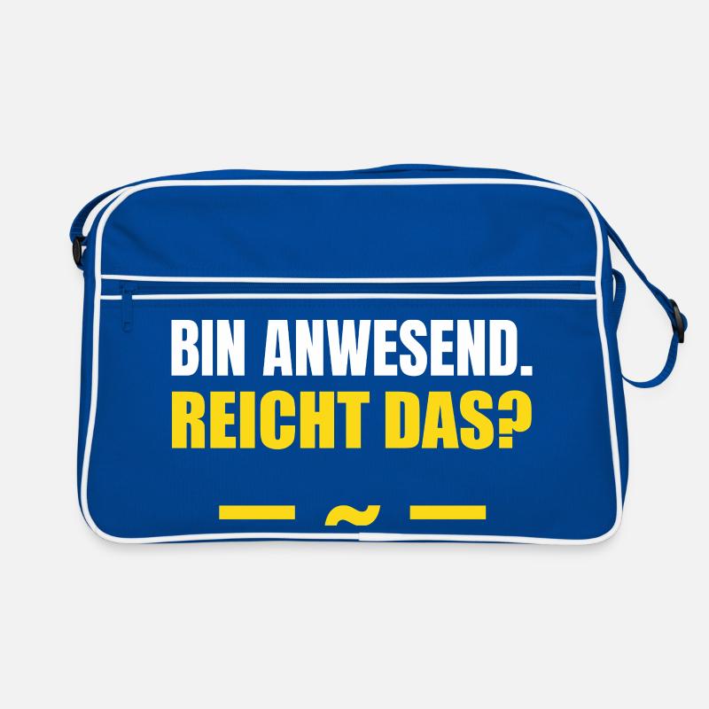 I'm present, that's enough Retro Bag