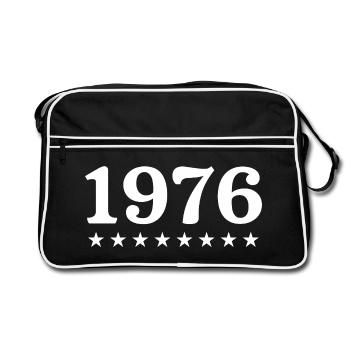 1976 Édition Limitée 1976 Retro 1976 - Sac Retro - noir/blanc - Devant