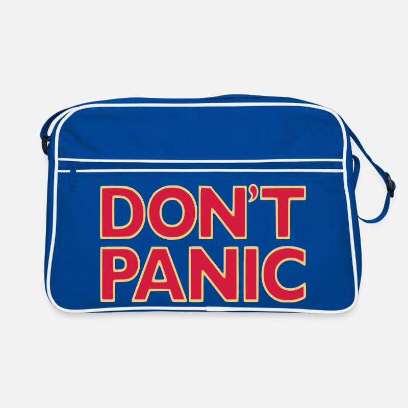 don't panic Retro Bag