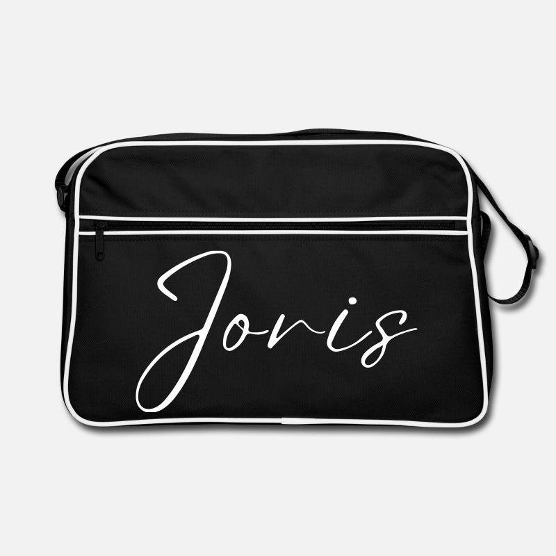 Nom de Jori avec le nom de J Garçon Naissance Bébé Garçon Sac Retro