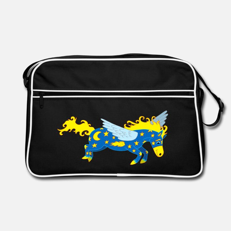 Pegasus-Pferd Retro Tasche