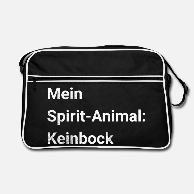 Sarcasm12 - Sac Retro - noir/blanc