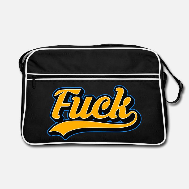 F-Word Retro Script Retro Bag