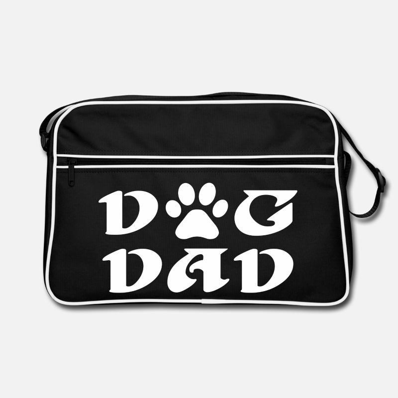 Dog Dad Retro Tasche