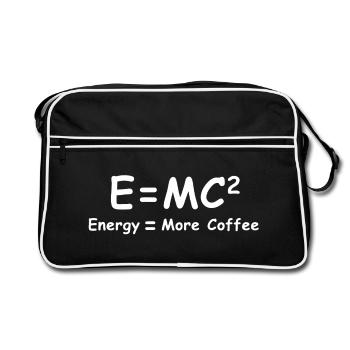 Chemise Amoureux Du Café - Sac Retro - noir/blanc - Devant