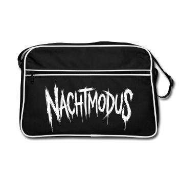 Nuit - Sac Retro - noir/blanc - Devant