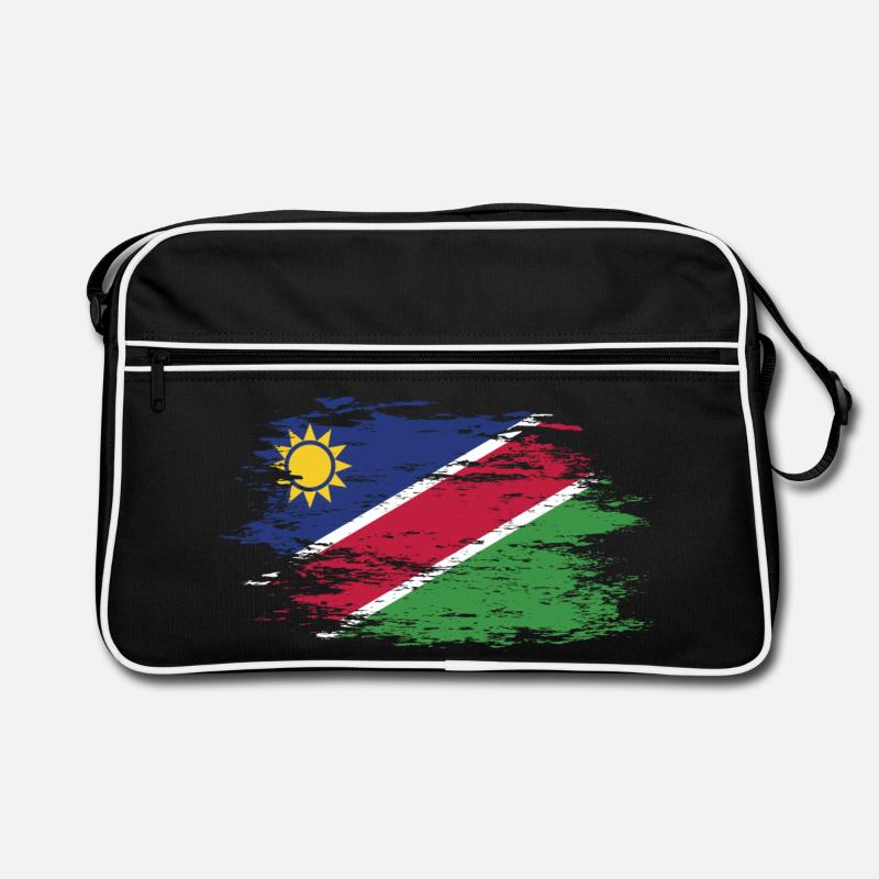 Drapeau de la Namibie utilisé Sac Retro