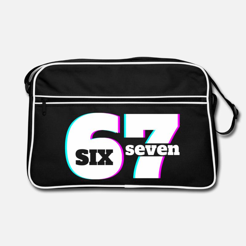 Six Sept 6 7 Meme Fun Design 67 Sac Retro