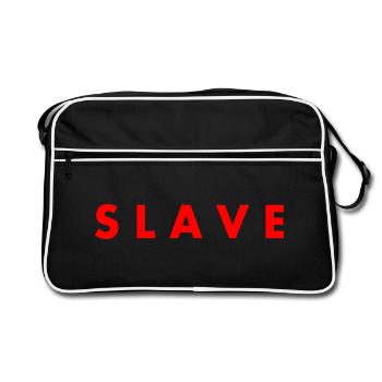 Slave - Sac Retro - noir/blanc - Devant