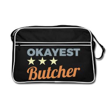 Boucher moyen - Sac Retro - noir/blanc - Devant