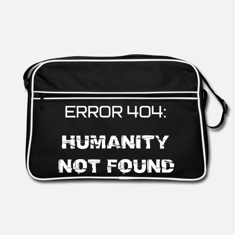 error 404: humanity not found Sac Retro