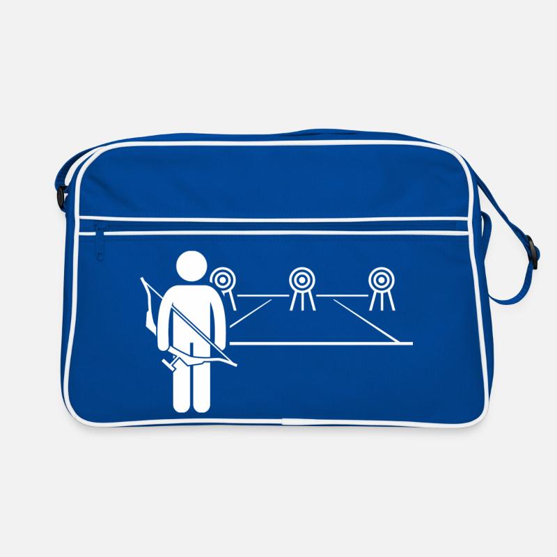 Bogenschießen Retro Tasche