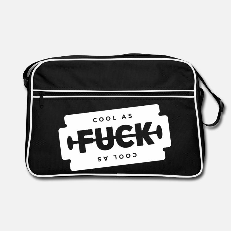 Lame de rasage cool comme un F Sac Retro