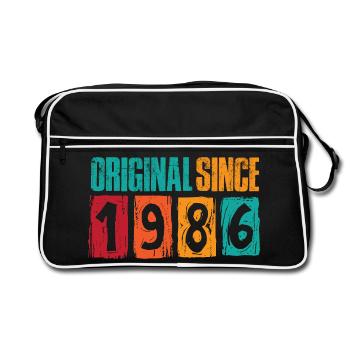 Original depuis 1986 - Sac Retro - noir/blanc - Devant