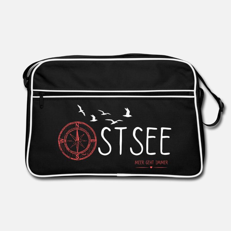 Ostseeküste - Meerliebe Retro Tasche