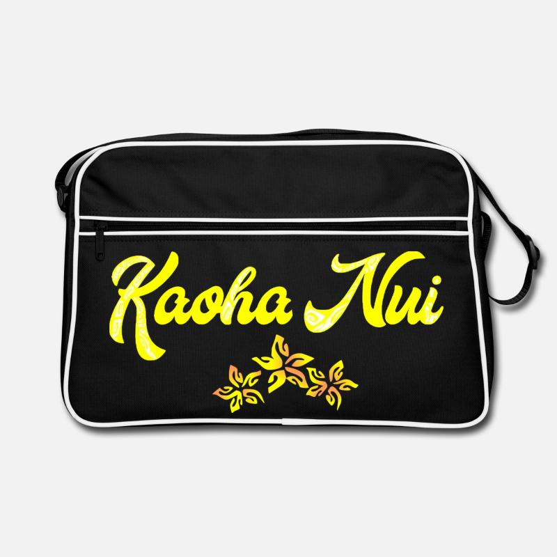 KAOHA NUI (Gelb) Retro Tasche
