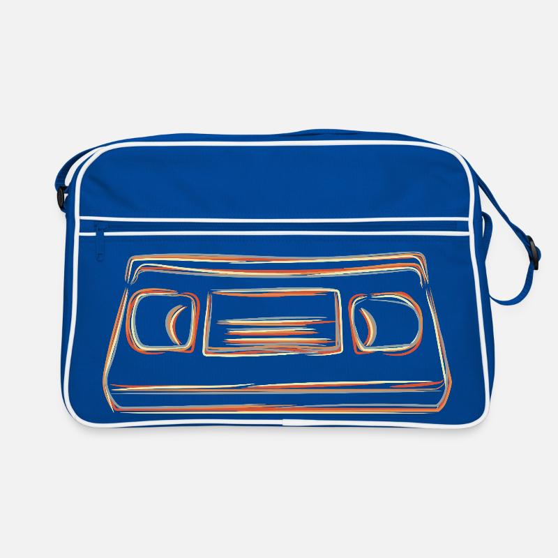 VHS Kassette Retro Tasche