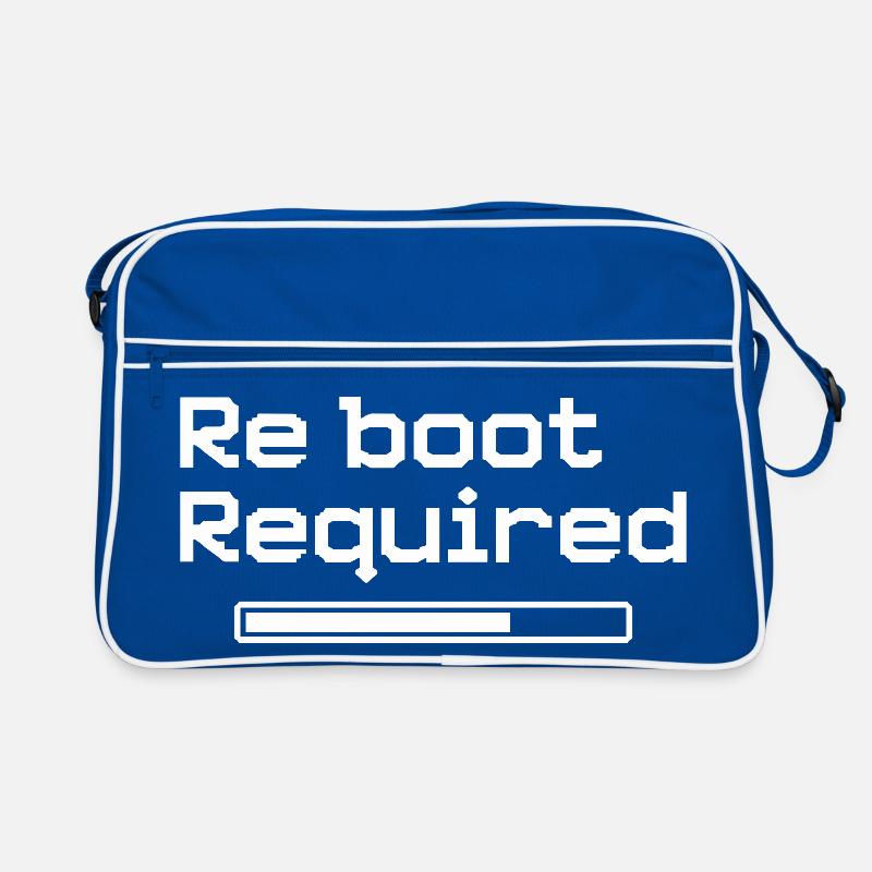 Reboot Required – Retro-Gaming-Style Retro Tasche
