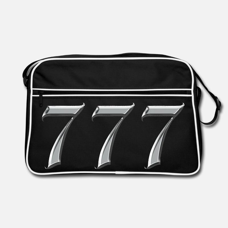 Numéro d’ange 777 Chance Sac Retro