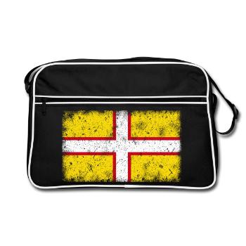 Dorset - Retro Bag - black/white - Front