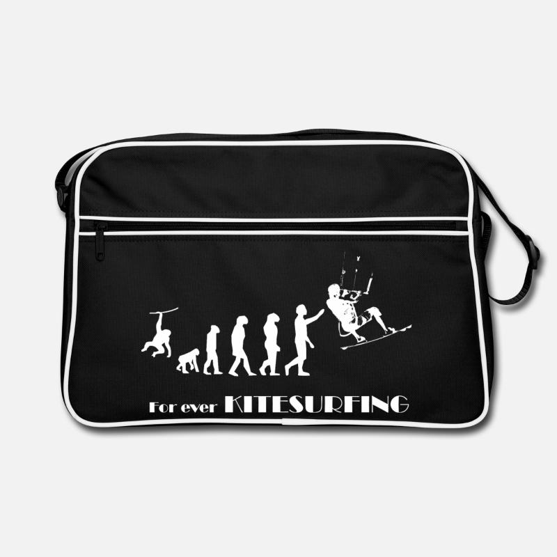 Evolution KITESURFING -SURFER KITESURFER gift Retro Bag