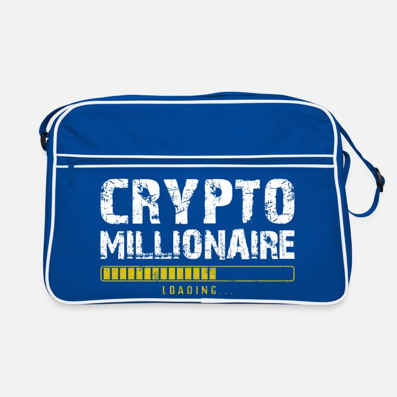 Krypto-Millionär Retro Tasche