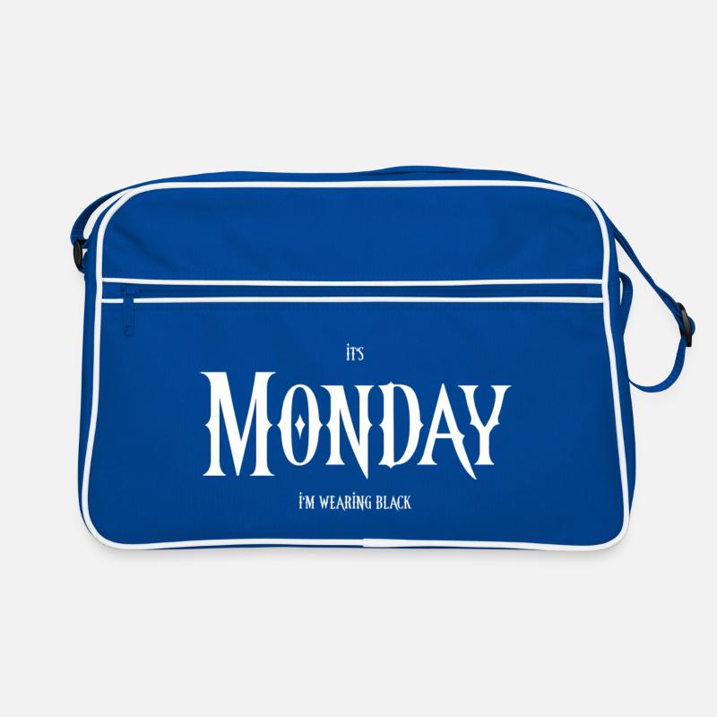 C’est lundi, je porte du noir Sac Retro
