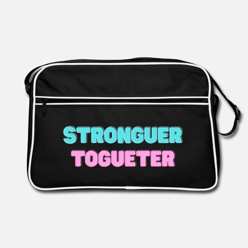 STRONGER_TOGUETER Retro Tasche