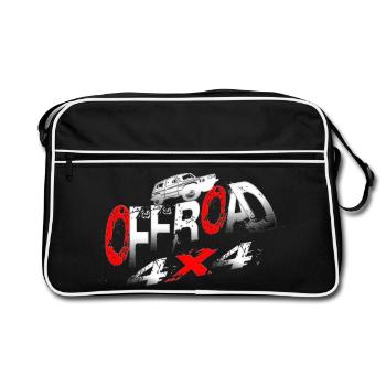 Véhicule hors route 4x4 - Sac Retro - noir/blanc - Devant