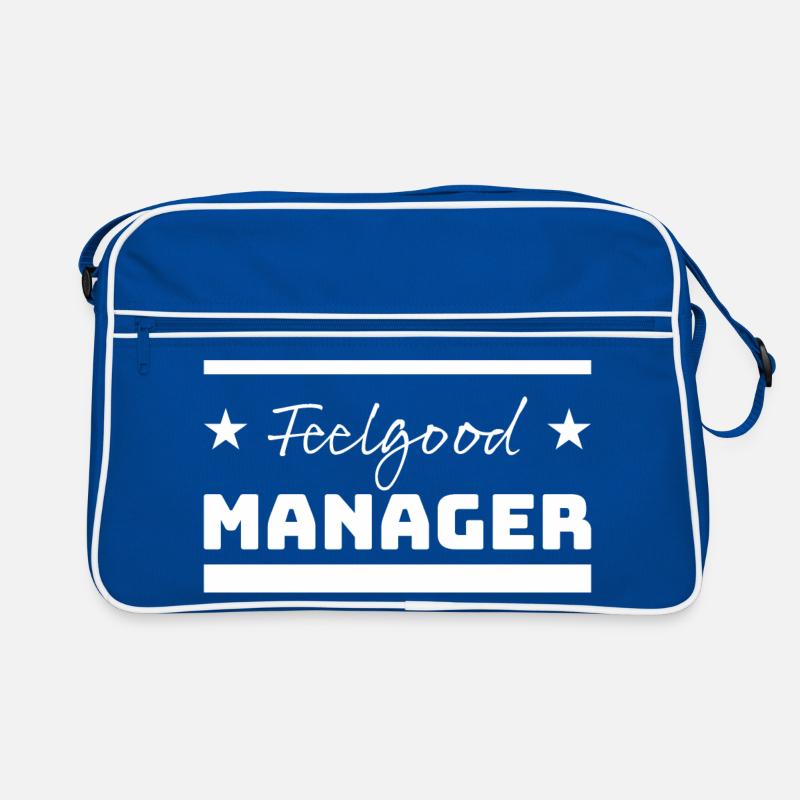 Tshirt Feelgood Manager Étoiles blanc Sac Retro
