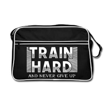 Training - Retro Bag - black/white - Front