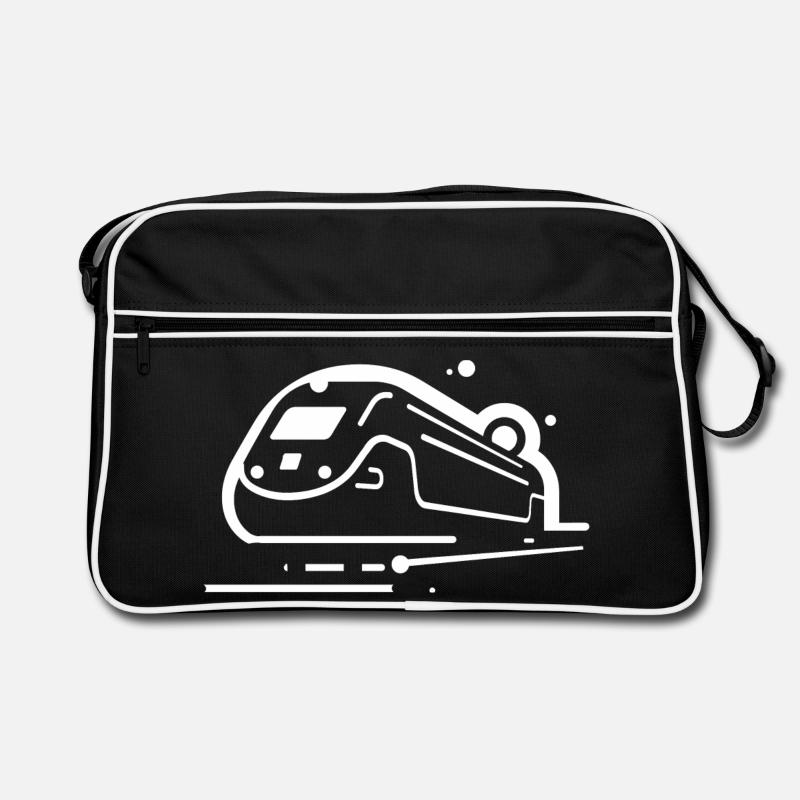 Train de dessin animé Sac Retro