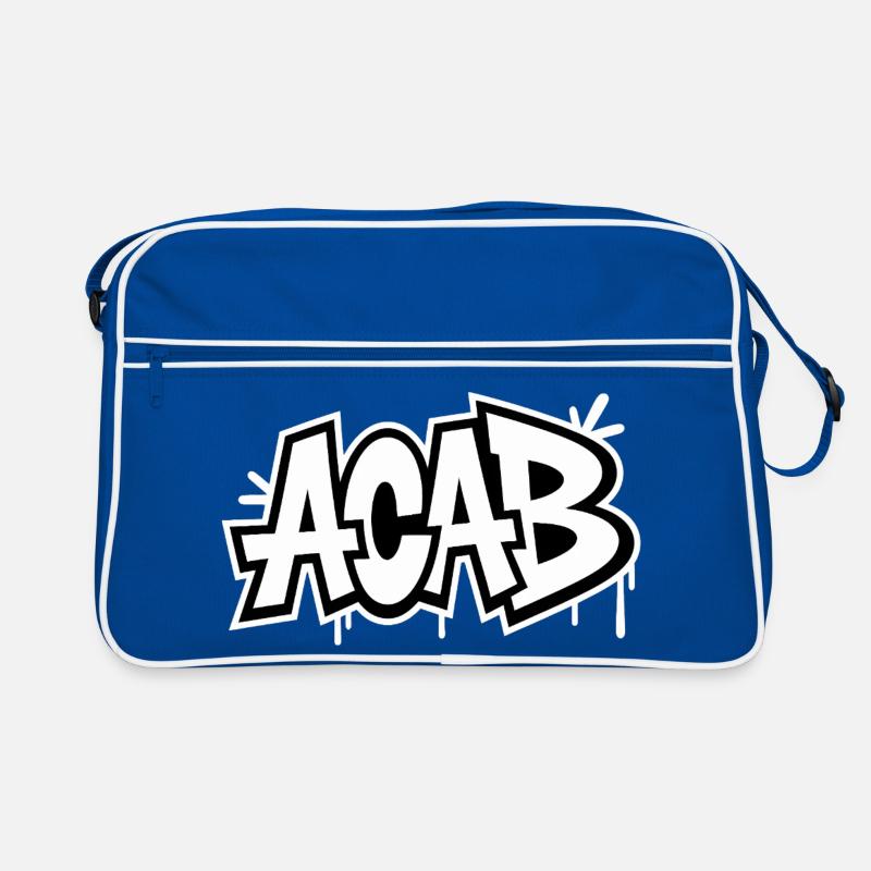 ACAB – Anti-Cops-Tee Retro Tasche
