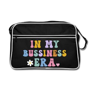 In My Business Era Entrepreneur - Retro Bag - black/white - Front