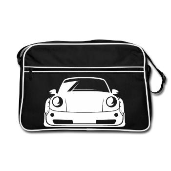 Liberty Walk Cars Widebody Icon Graphique - Sac Retro - noir/blanc - Devant
