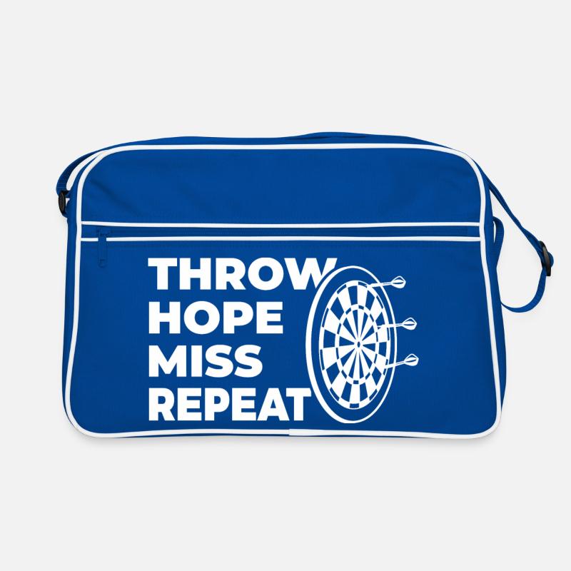 lancer, espérer, manquer, répéter Sac Retro
